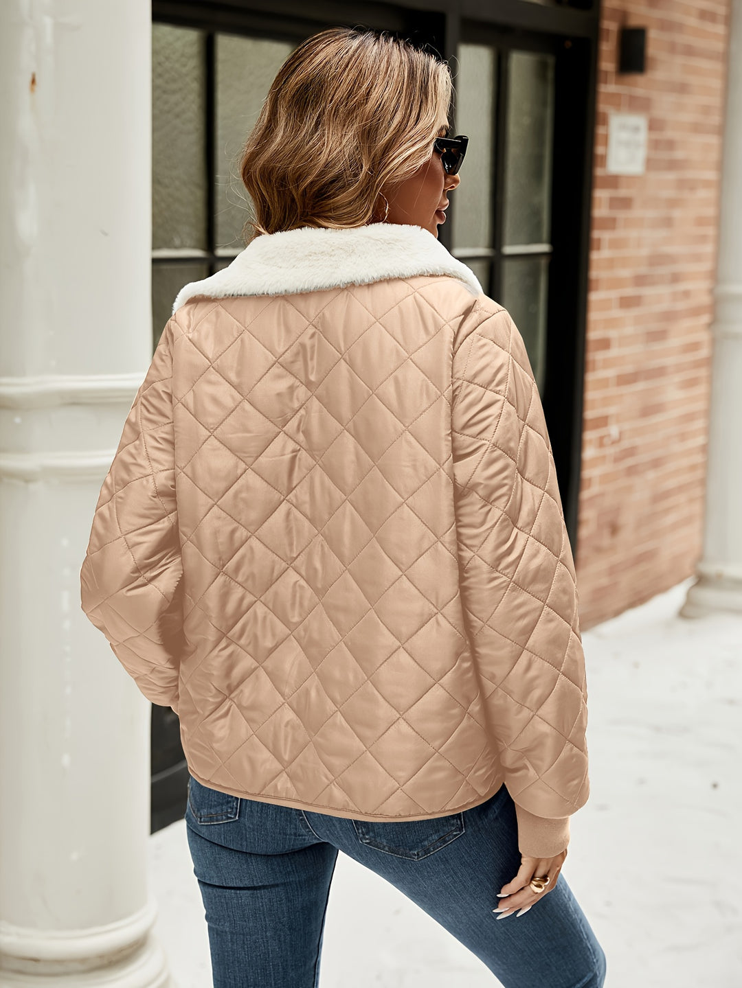 Cindy | Short Plush Jacket