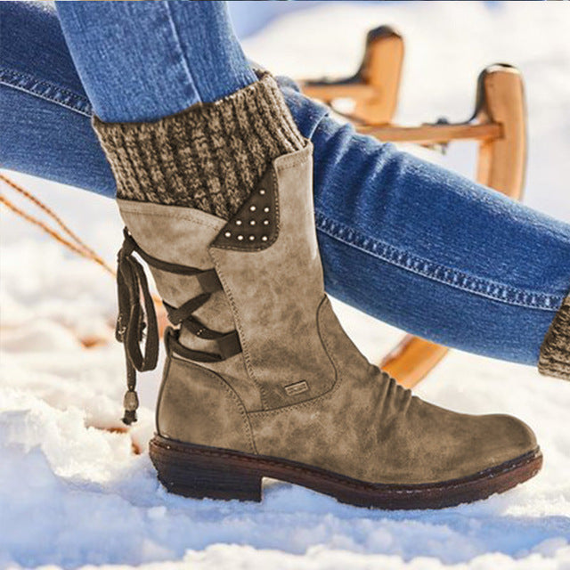 Elsa | Mid-Calf Snow Boots