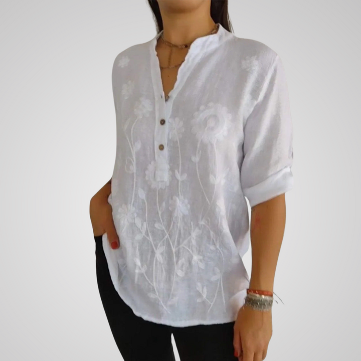 Malen™ | Art Print Casual Cotton