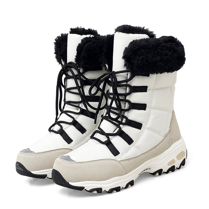 Moipheng | Waterproof Plush-Lined Ankle Boots