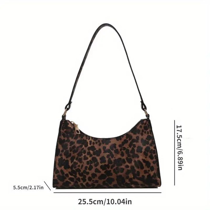 Emma | Leopard Print Shoulder Bag