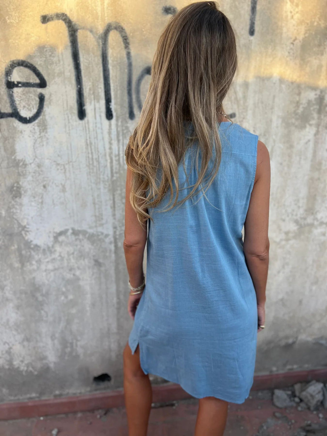 Lily | Effortless Cotton & Linen Dress