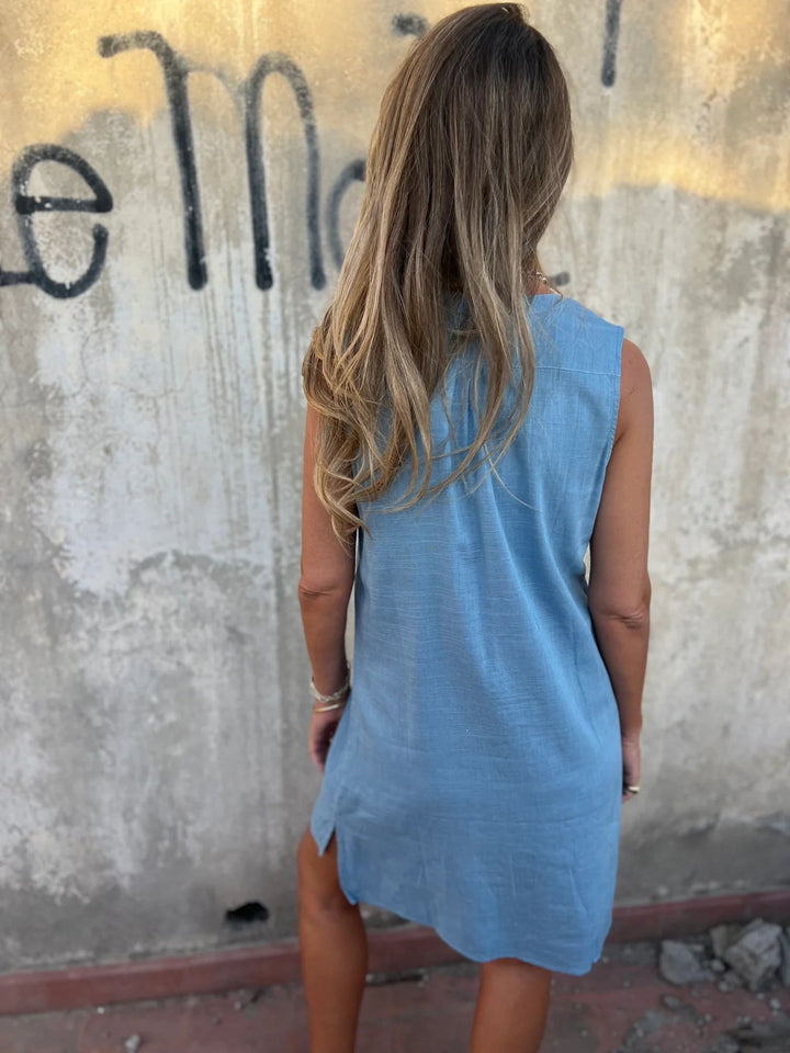 Lily | Effortless Cotton & Linen Dress