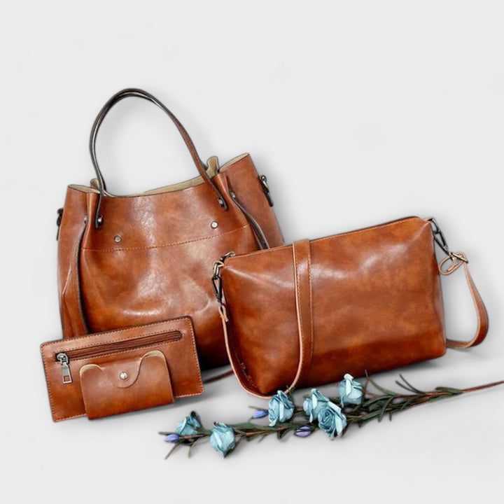 Lise | 4-Piece Vintage Bag Set
