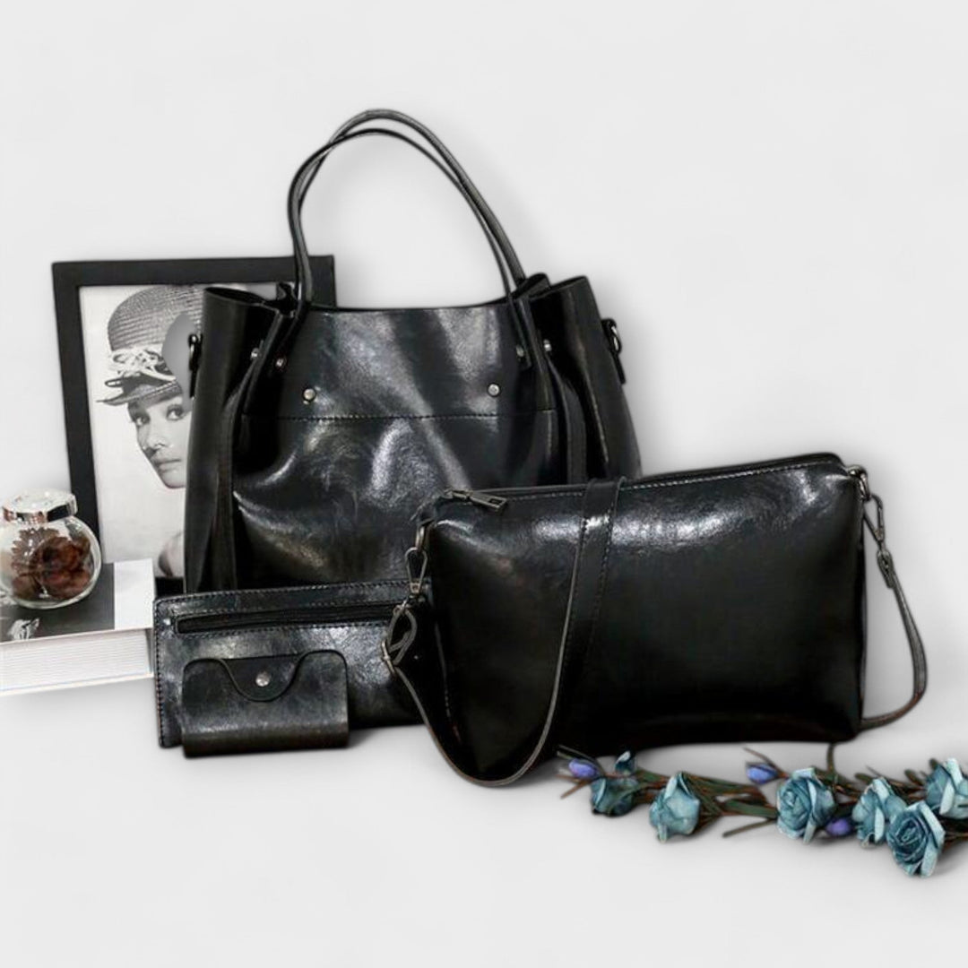 Lise | 4-Piece Vintage Bag Set