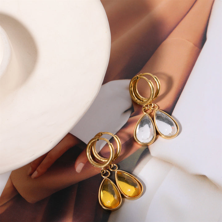 Crystal Drop Earrings