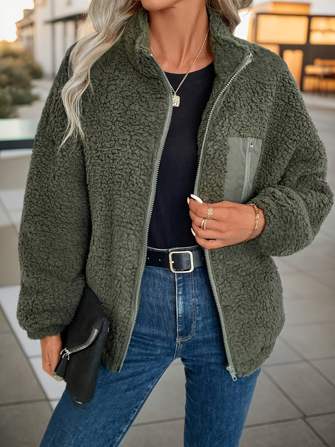 Lesley | Elegant Teddy Jacket