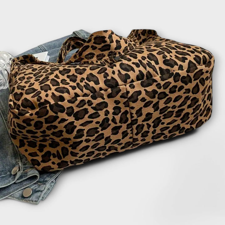 Lene | Stylish Leopard-Print Tote