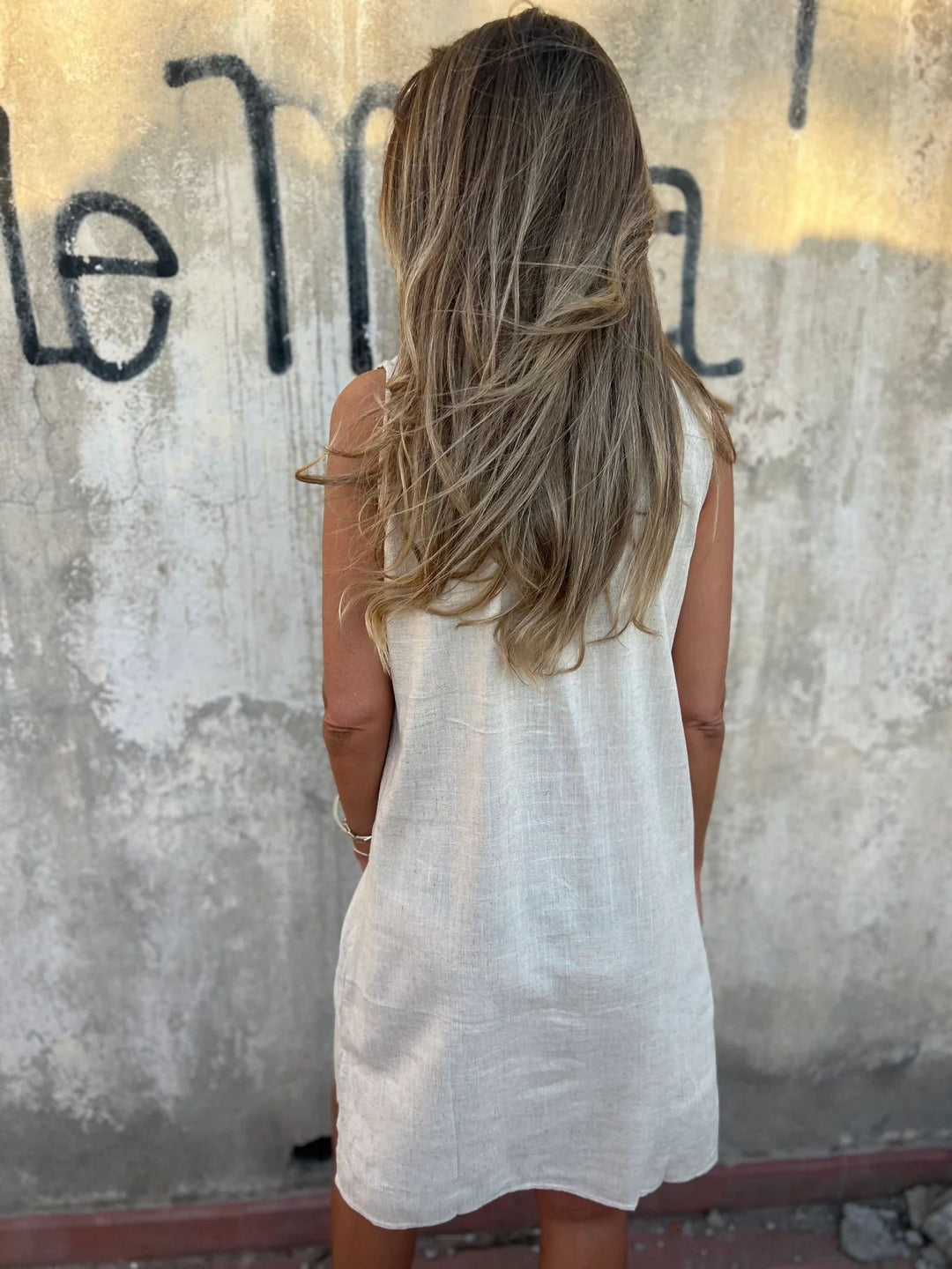 Lily | Effortless Cotton & Linen Dress