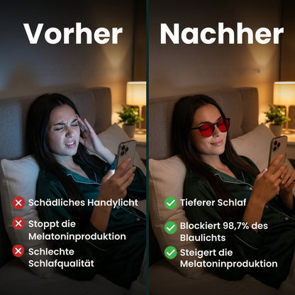 Pure Flow™ Unisex Rotlinsen-Blaulichtbrille