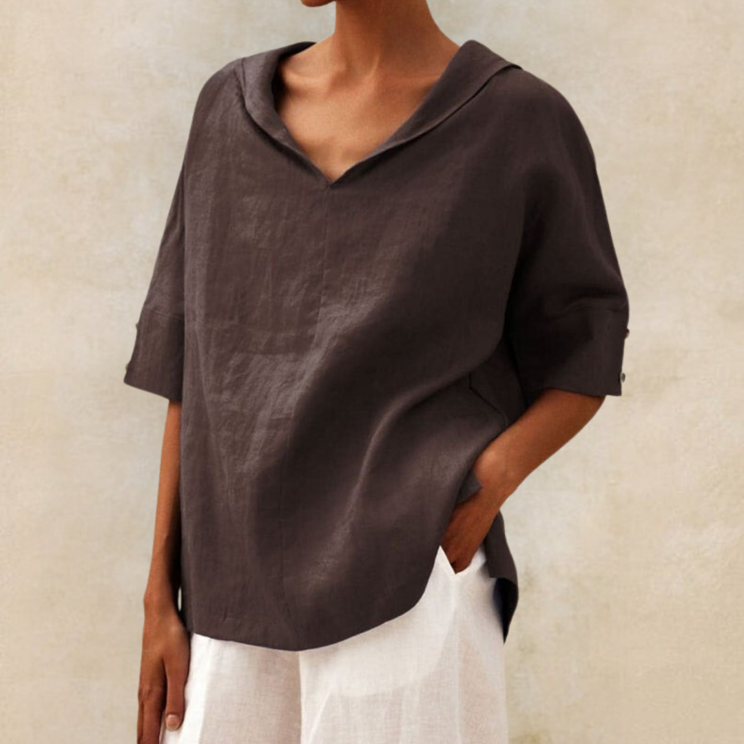 Phoebe™ | Oversized Cotton Shirt