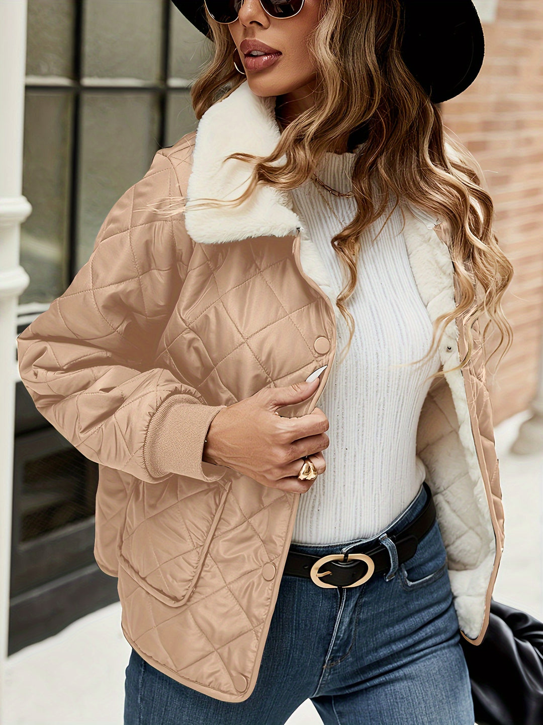 Cindy | Short Plush Jacket