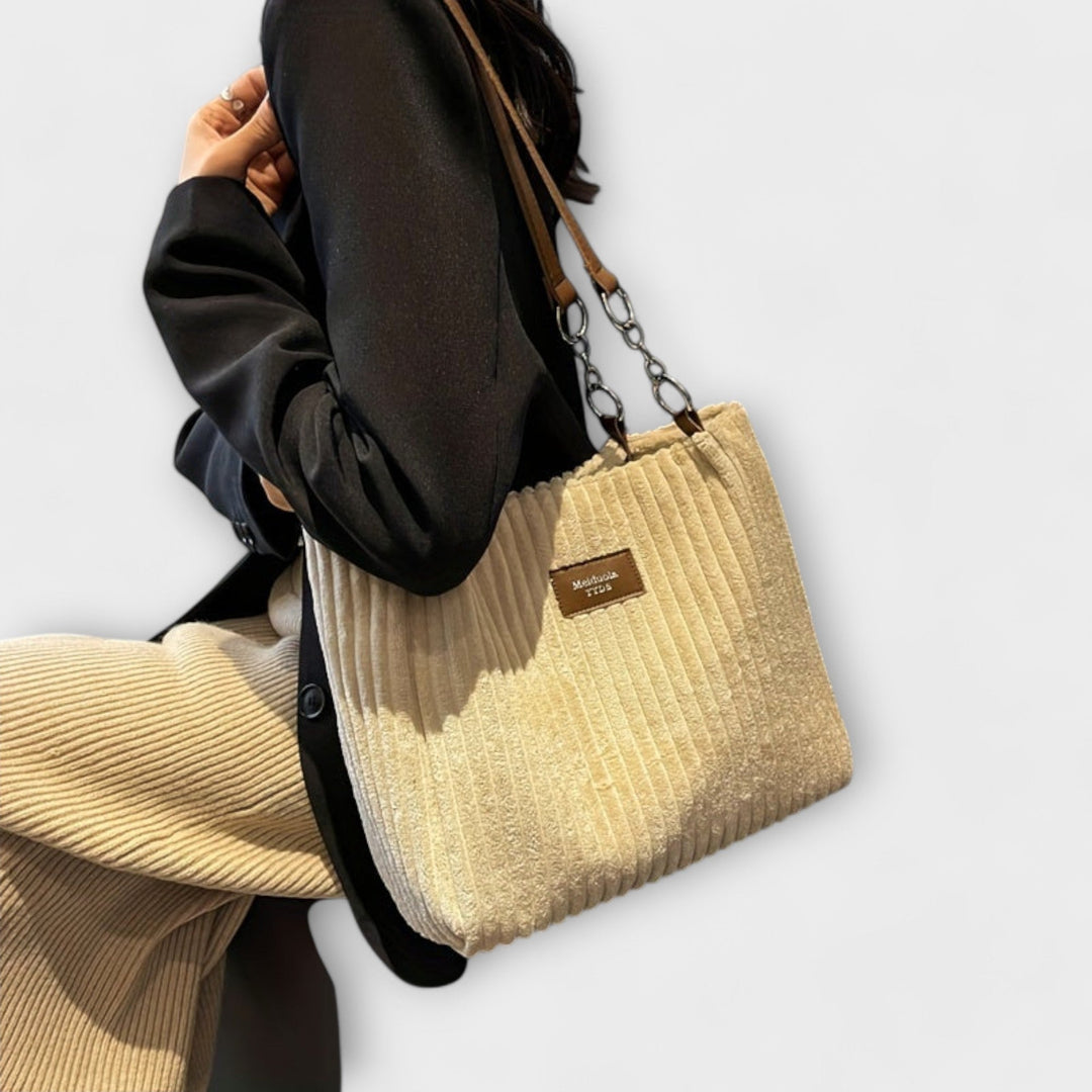 Anitta | Soft Corduroy Shoulder Bag