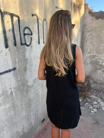 Lily | Effortless Cotton & Linen Dress