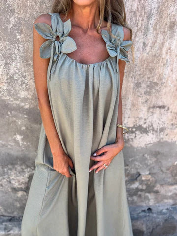 Lilly | Floral-Striped Dress