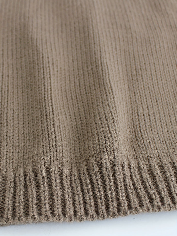 Erin | Striped Zipper Sweater