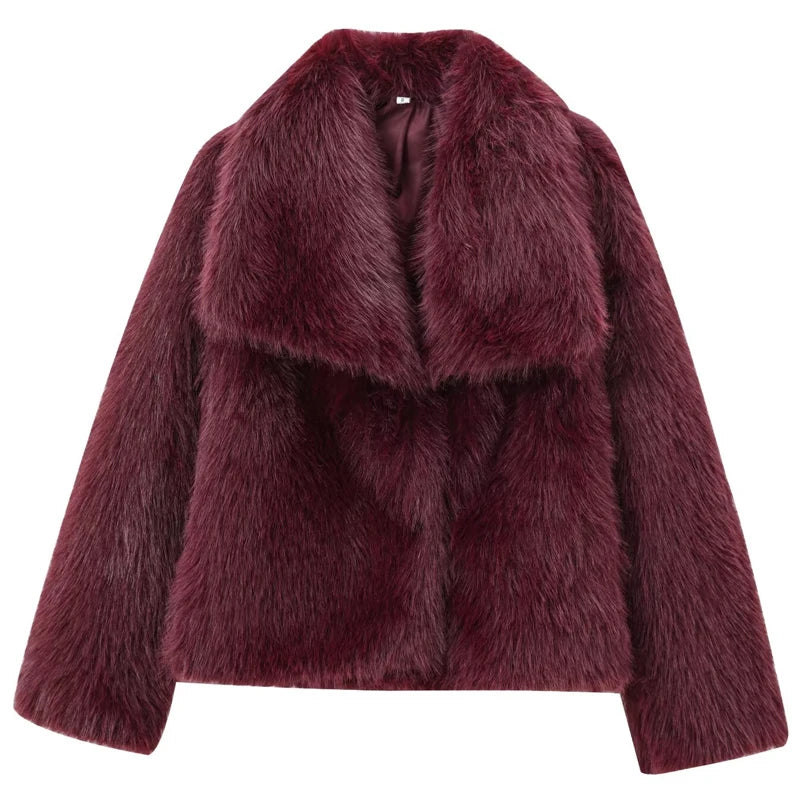 Lucia | Elegant Plush Fur Coat