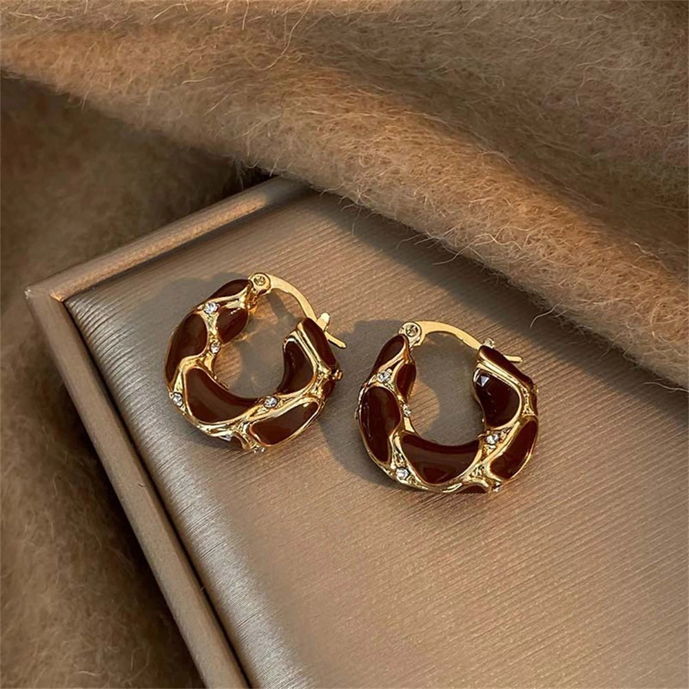 Golden Vintage Exquisite Earrings