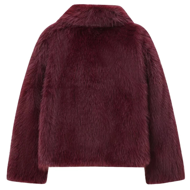 Lucia | Elegant Plush Fur Coat