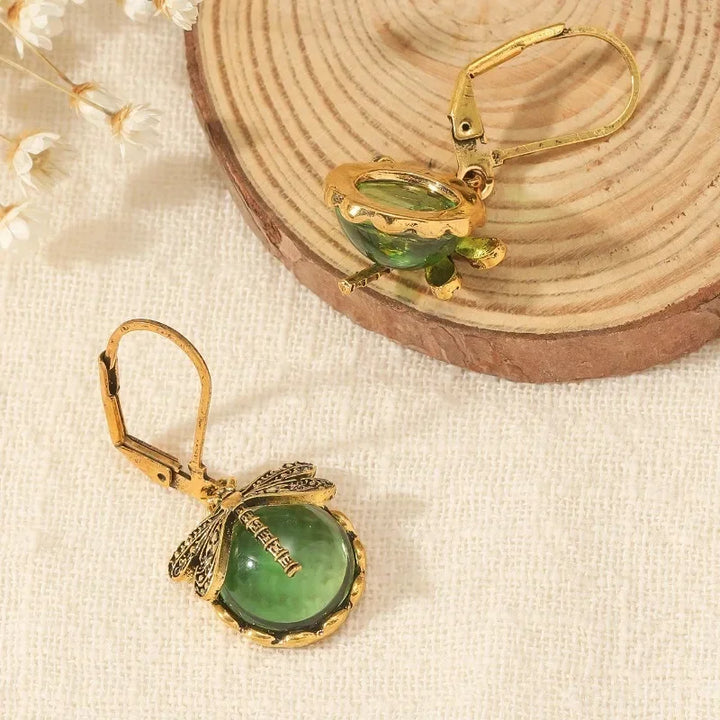 Crystal Pendant Earrings