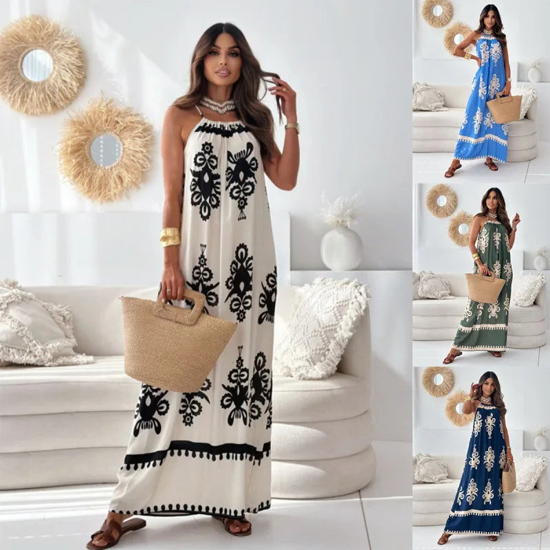 Rachel | Boho Maxi Dress
