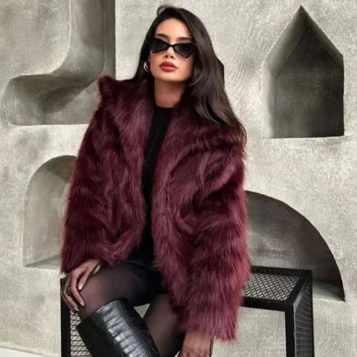 Lucia | Elegant Plush Fur Coat