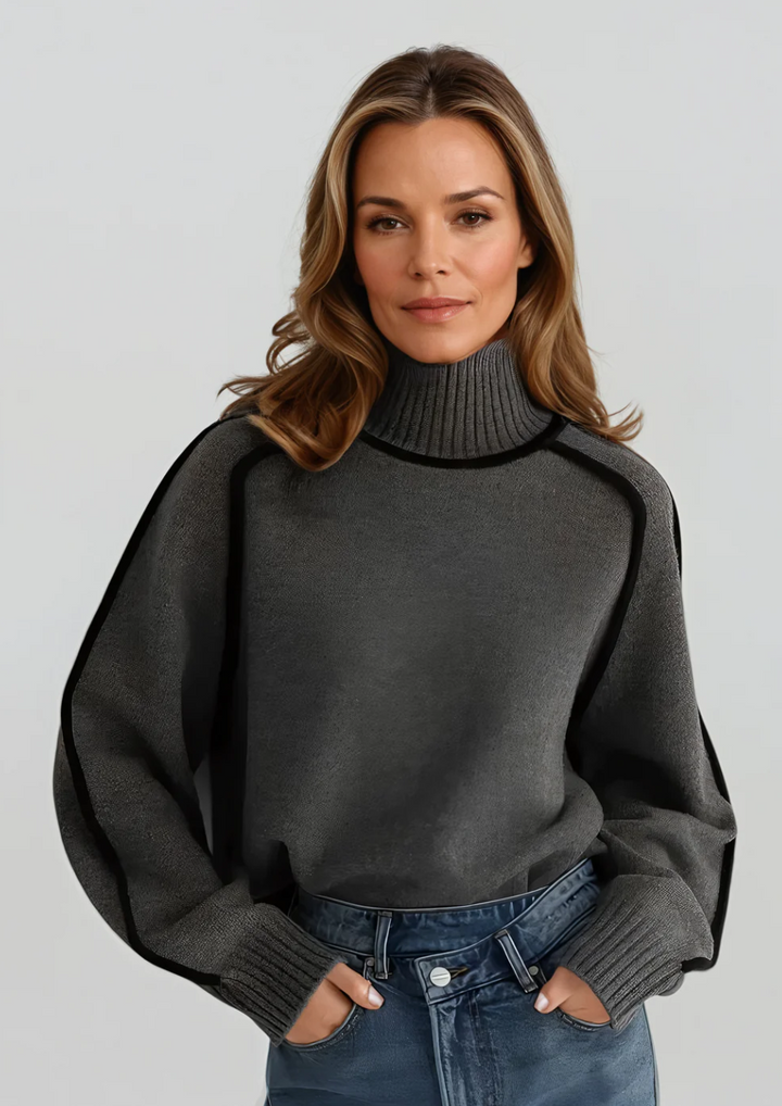 Emilie | Soft Cashmere Turtleneck