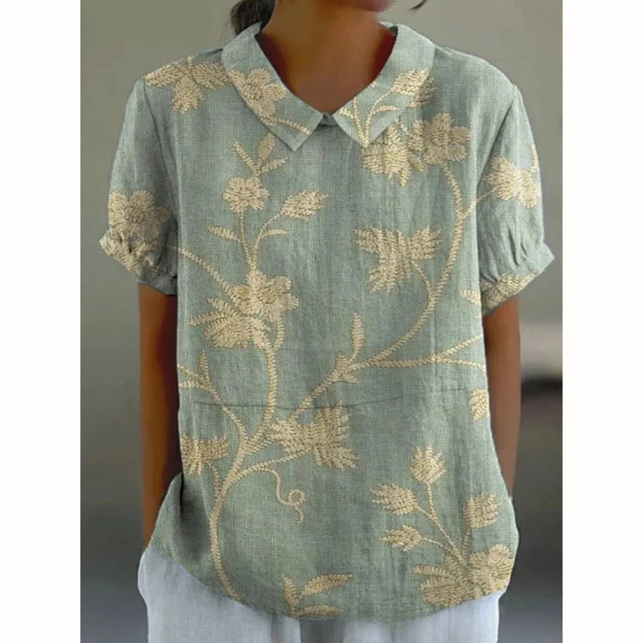 Ragnhild | Floral Blouse