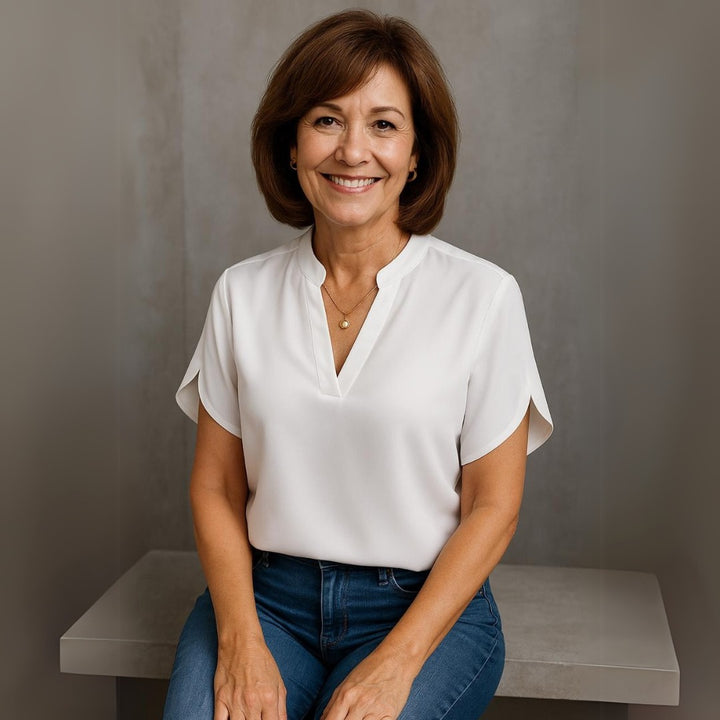 Elora™ | Relaxed V-Neck Top
