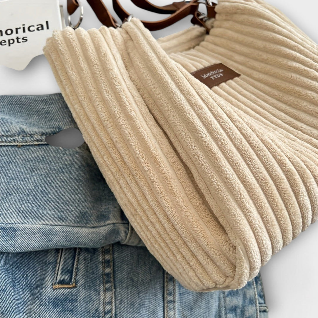 Anitta | Soft Corduroy Shoulder Bag