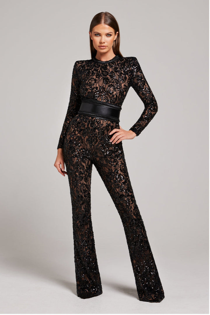 Alma | Elegant Lace Jumpsuit