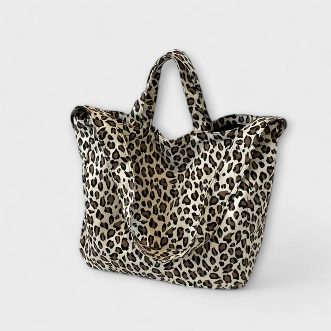 Lene | Stylish Leopard-Print Tote