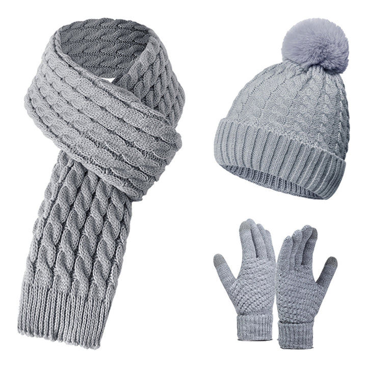 Aurora | Winter 3-Piece Hat, Scarf & Gloves Set