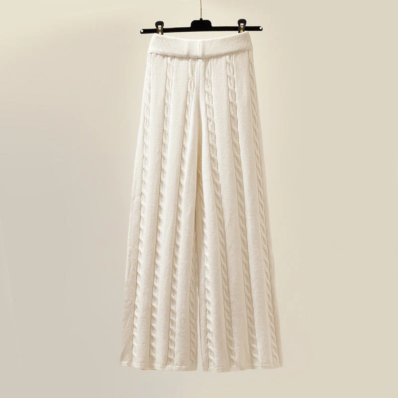 Maria | Beige Knit Set