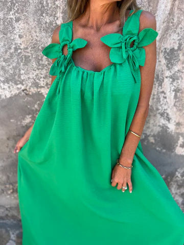 Lilly | Floral-Striped Dress